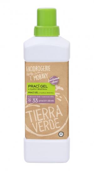 Laundry gel with soapwort and floral fragrance 1 l