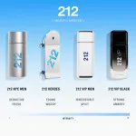 212 Men Eau de Toilette for Men 200 ml