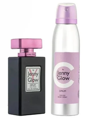 2PC G/S JENNY GLOW Opium 30 ML + Body spray