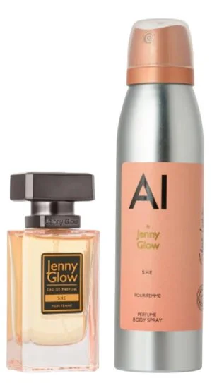 2PC G/S JENNY GLOW She 30 ML + Body spray