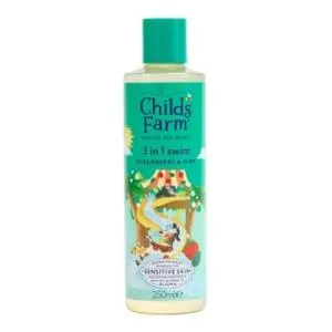 Childs Farm 3in1 Shower gel, shampoo and conditioner after swimming strawberry and mint 250 ml