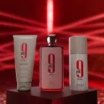 9 pm Rebel 100 ml + body spray 150 ml + shower gel unisex eau de parfum