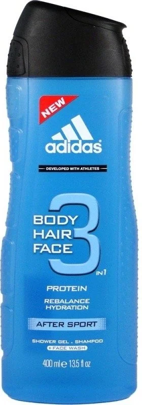 Adidas After Sport 3-in-1 Shower Gel for Men