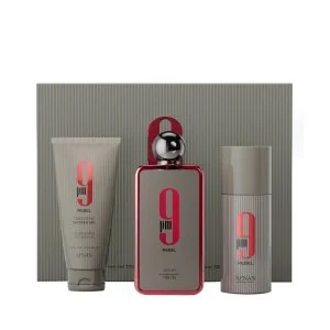 Afnan 9 pm Rebel 100 ml + body spray 150 ml + shower gel unisex eau de parfum