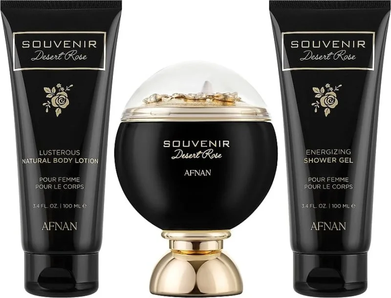 Souvenir Desert Rose U 100 ml + body lotion 100 ml + shower gel parfémovaná voda