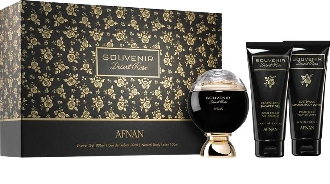 Souvenir Desert Rose U 100 ml + body lotion 100 ml + shower gel parfémovaná voda