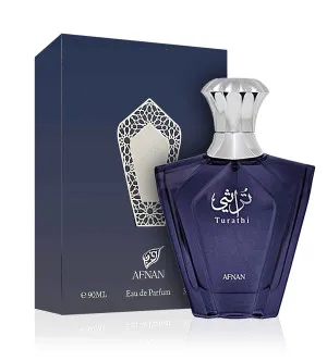 Afnan Turathi Homme Blue eau de parfum for men 90 ml