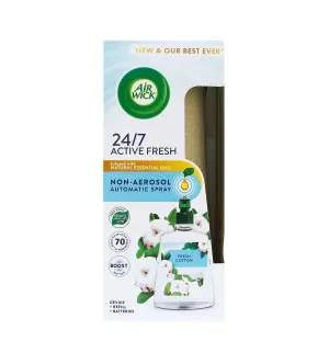 Air Wick Active Fresh Fresh Cotton automatic air freshener 228 ml
