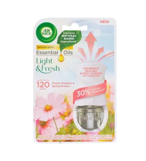 Air Wick Blooming Meadow electric air freshener 19 ml device + refill