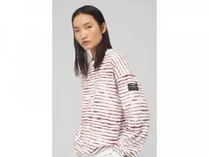 Ecoalf Akaroa Sweatshirt Woman Burgundy