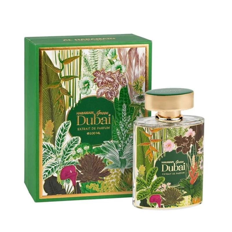 Al Haramain Green Dubai perfume extract unisex