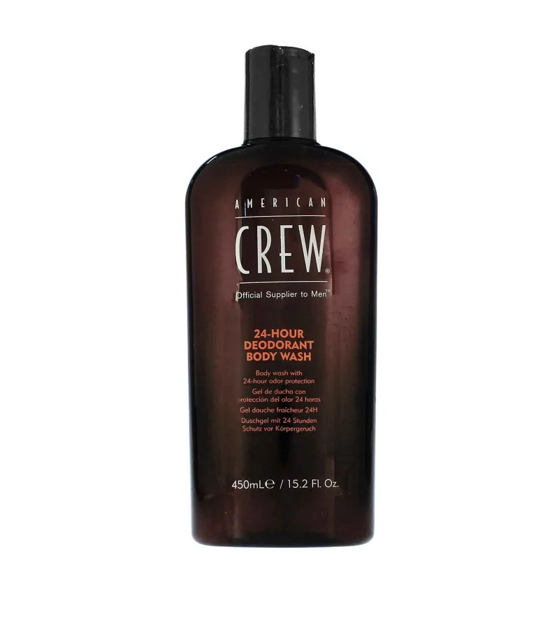 Crew 24-Hour Deodorant Body Wash shower gel with 24-hour deodorizing effect 450 ml