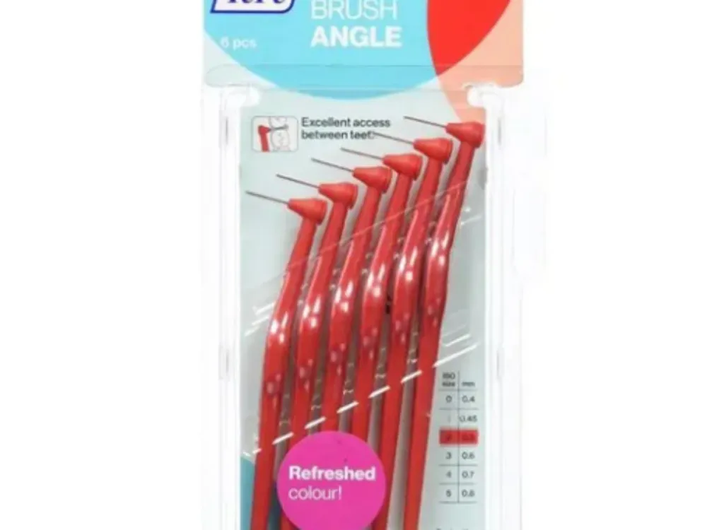 Angle interdental brushes 0.5 mm 6 pcs