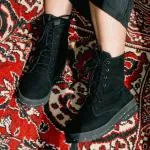 Perky Ankle Boot Rustic Black