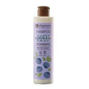 Antioxidant shampoo for grey hair with BIO blueberry and arginine 200 ml