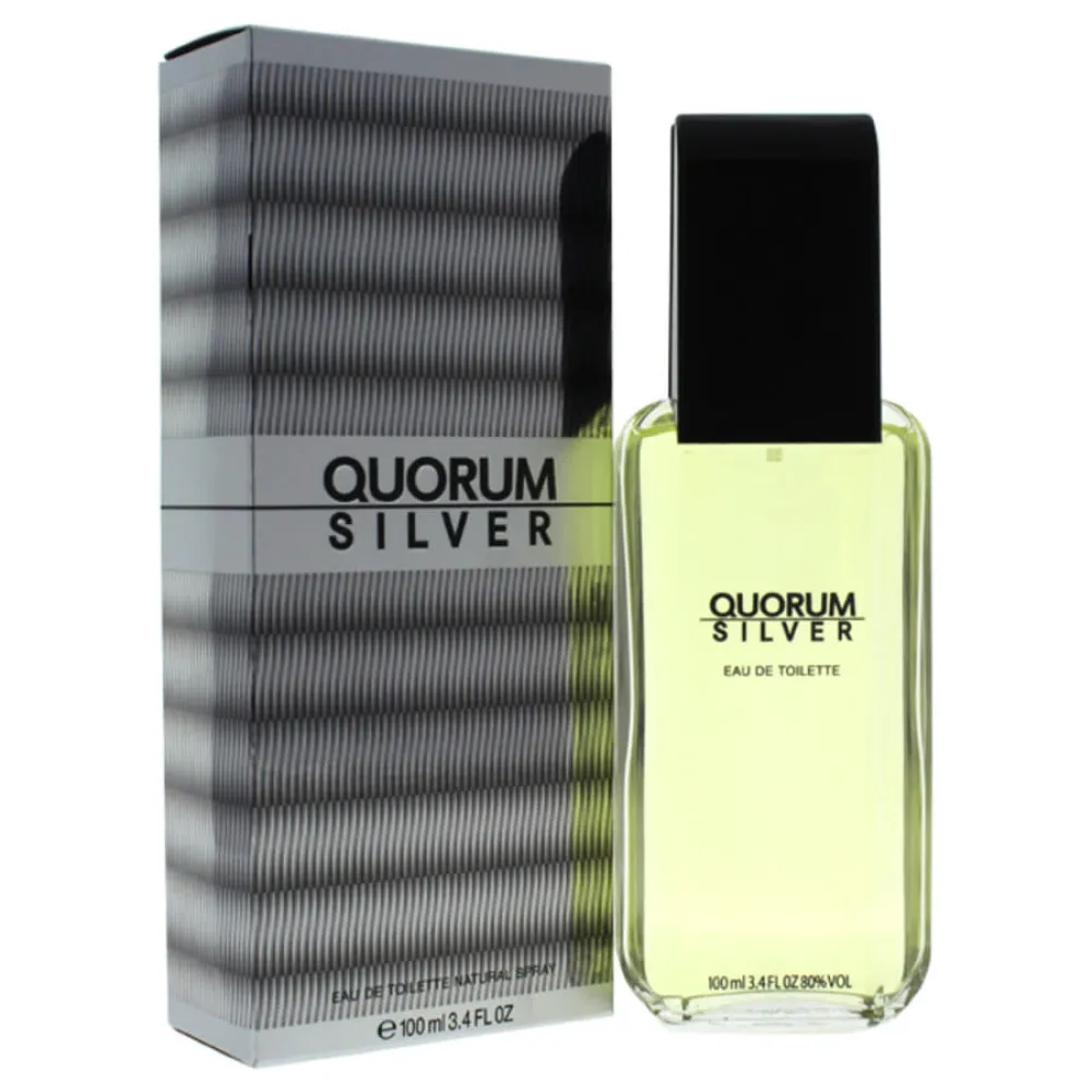 Quorum Silver Eau de Toilette 100 ml for Men