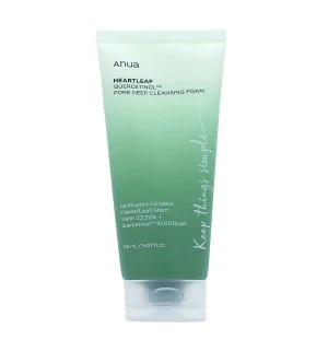Anua Heartleaf Quercetinol Pore Deep Cleansing Foam Cleansing Foam for Clogged Pores