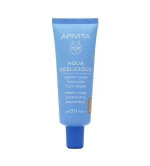 Apivita Aqua Beelicious Fluid Cream Tinted Moisturizing Cream SPF 30