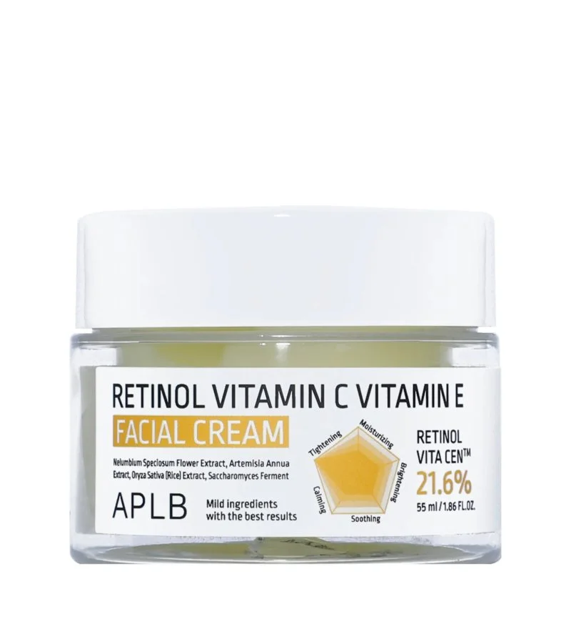 Retinol Vitamin C Vitamin E Anti-Aging Facial Cream 55 ml