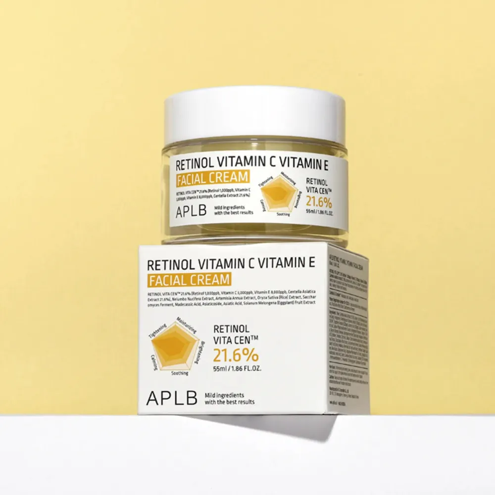 Retinol Vitamin C Vitamin E Anti-Aging Facial Cream 55 ml