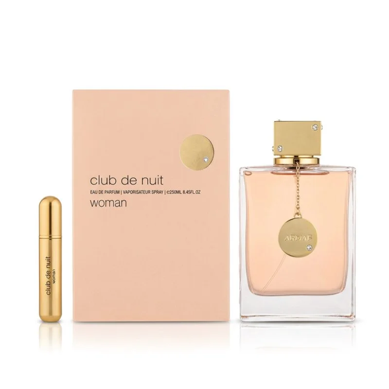 Club de Nuit Woman 250 ml + refillable pocket spray Eau de Parfum for women 5 ml