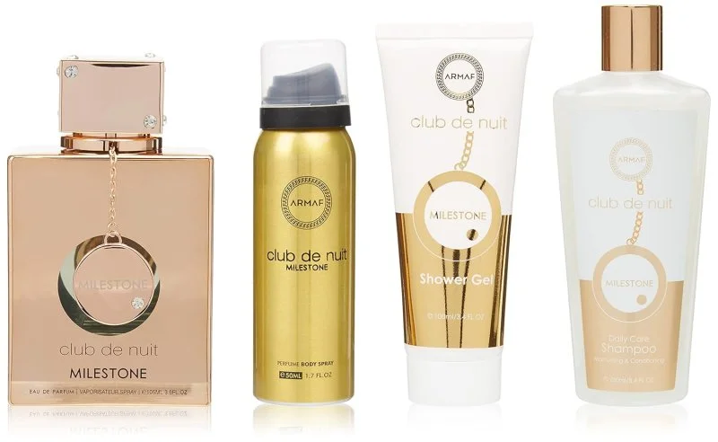 Club de Nuit Milestone SET- 30 ml+hair mist 55 mI+soap 130g+body spray parfémovaná voda 50 ml