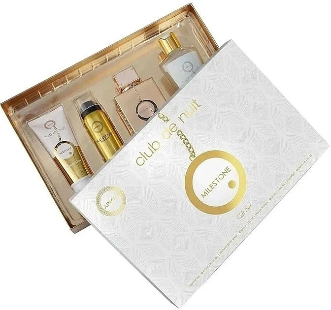 Club de Nuit Milestone SET- 30 ml+hair mist 55 mI+soap 130g+body spray parfémovaná voda 50 ml
