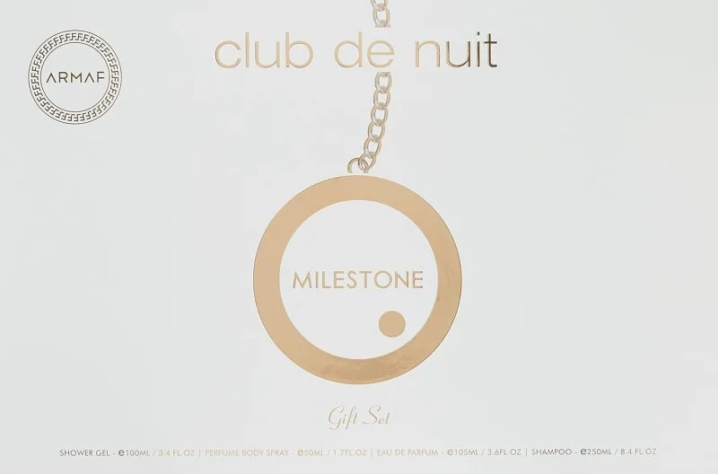 Club de Nuit Milestone SET- 30 ml+hair mist 55 mI+soap 130g+body spray parfémovaná voda 50 ml