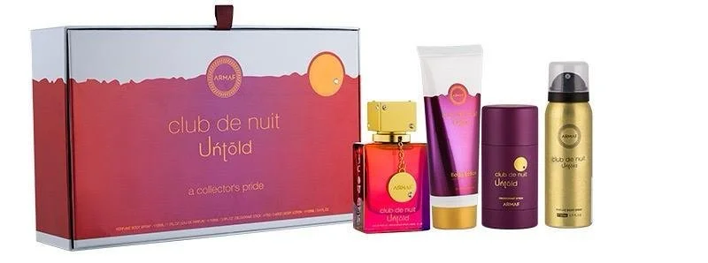 Club de Nuit Untold SET- 105ml+body spray 50ml+deostick 75g+body Iotion parfémovaná voda 100 ml
