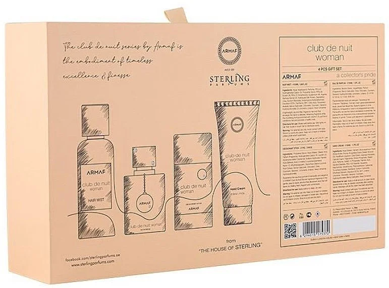 Club de Nuit Woman SET- 30 ml +hairmist 55 ml +deostick 75 g + hand cream 50 mI parfémovaná voda