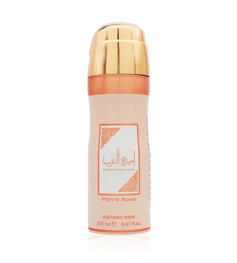 Ameerat Al Arab Prive Rose body spray for women 200 ml