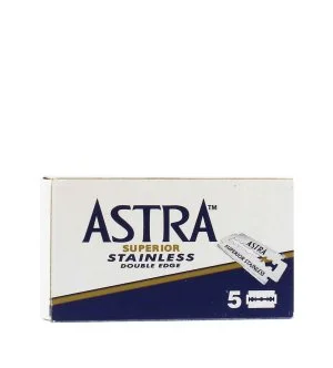 Astra Superior Stainless Razor Blades 5 pcs