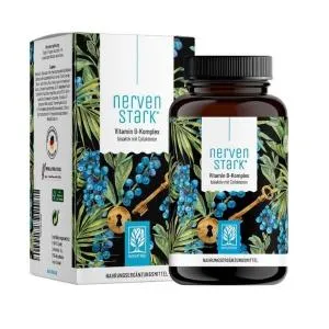Naturtreu B complex forte for strong nerves, 120 vegan capsules