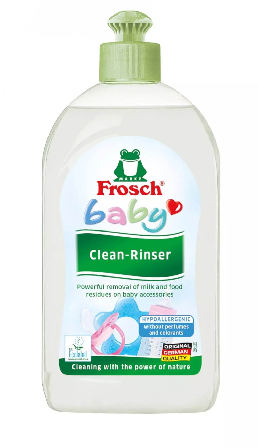 FROSCH Baby Cleaning Liquid, For Toys, Dishes, and More 16.9 oz (pack of 2)