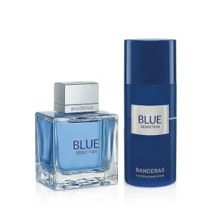 Antonio Banderas Blue Seduction for Men Eau de Toilette for Men 100 ml + Deodorant Spray