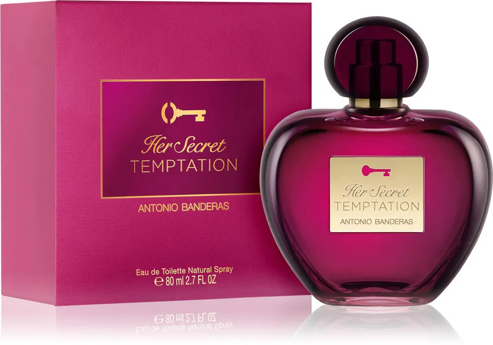 Banderas Her Secret Temptation eau de toilette for women 80 ml