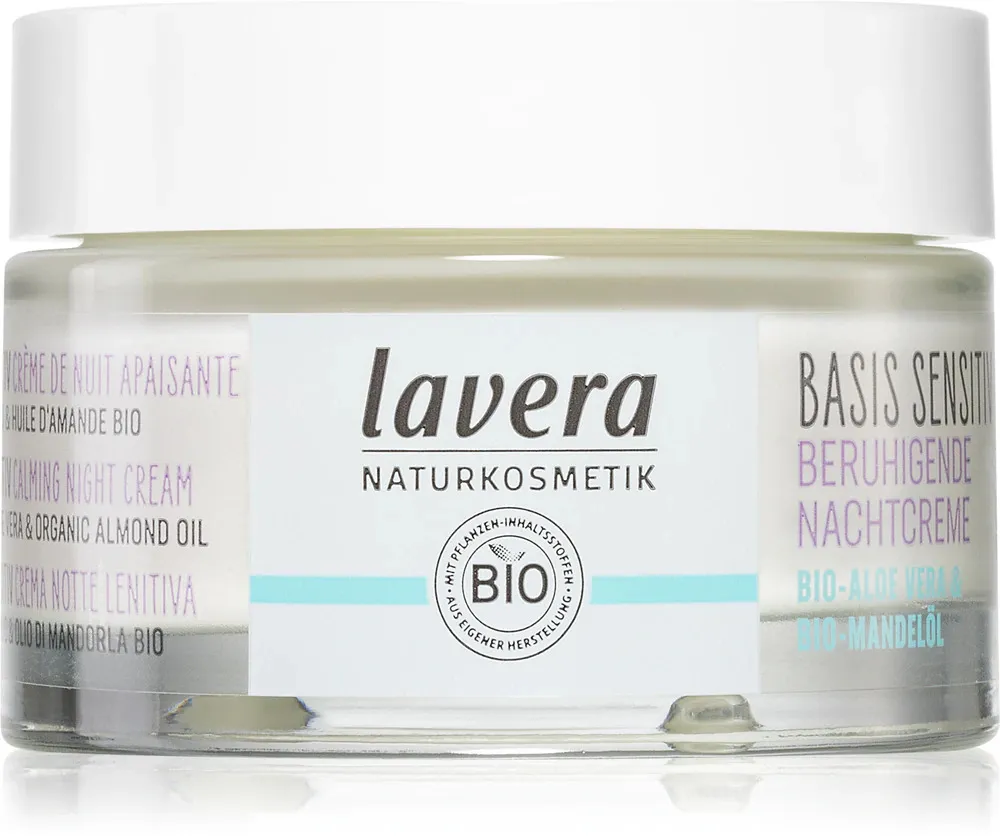 Lavera Basis Sensitiv Soothing night cream without perfume 50 ml