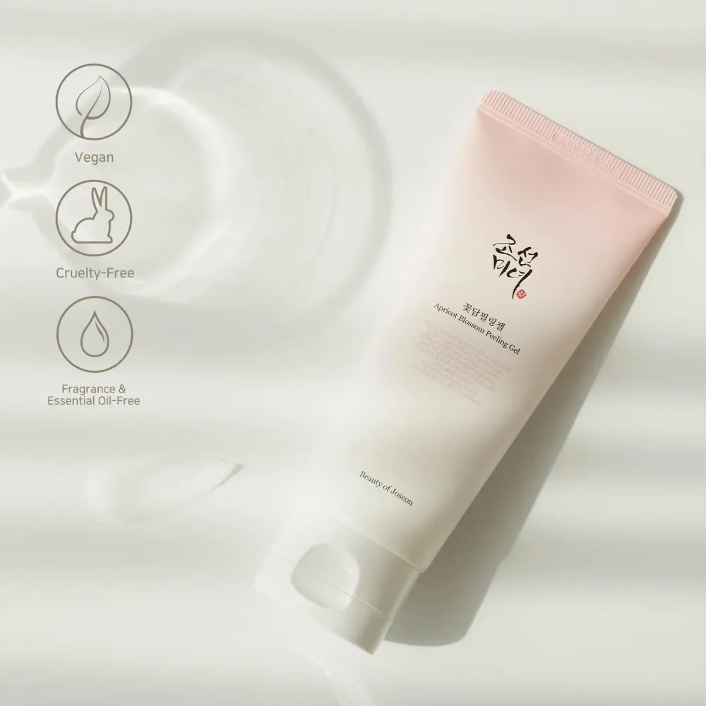 Apricot Blossom Peeling Gel Gentle Facial Exfoliator 100 ml