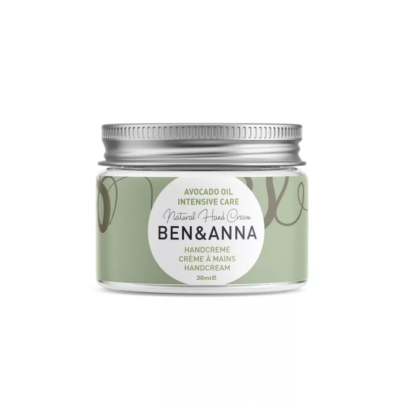Ben & Anna Hand cream with avocado oil (30 g) - intensive regeneration