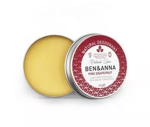 Ben & Anna Pink Grapefruit Cream Deodorant (45 g)