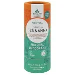 Ben & Anna Fragrance-Free Solid Deodorant (40 g) - Aloe Vera - for sensitive skin