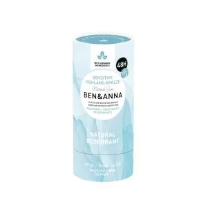Ben & Anna Sensitive Solid Deodorant (40 g) - Mountain Breeze - without baking soda