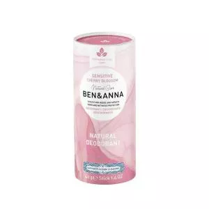 Ben & Anna Sensitive Solid Deodorant (40 g) - Cherry Blossom - without baking soda