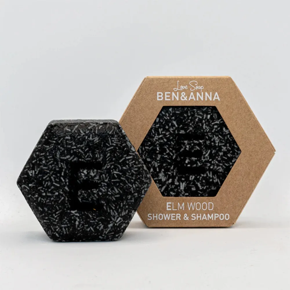 Ben & Anna Nourishing solid shampoo for hair and body 2in1 - Magic of the Orient (60 g)