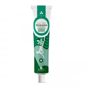 Ben & Anna Fluoride toothpaste (75 ml) - Spearmint - with fresh mint