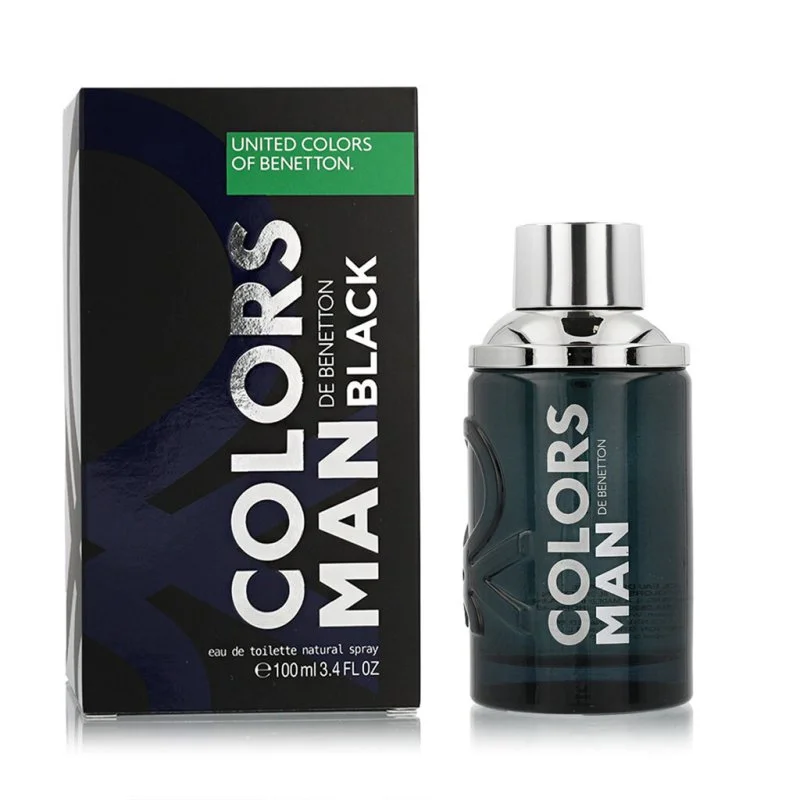 Colors Man Black eau de toilette for men 100 ml