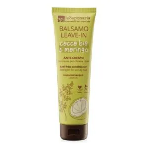 laSaponaria Rinse-free anti-frizz conditioner with coconut and moringa 150 ml