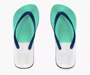 Ecoalf Bicolalf Flip Flops Woman Mint