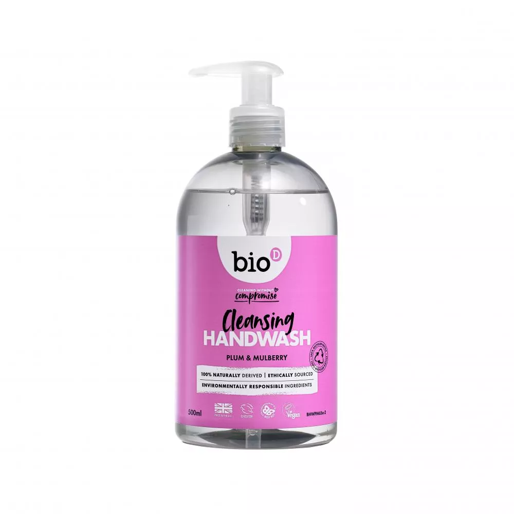 Bio-D Liquid hand soap with plum and mulberry scent (500 ml)
