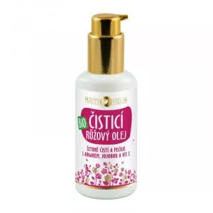 Purity Vision Organic Rose Cleansing Oil with Argan, Jojoba and Vit. E 100 ml